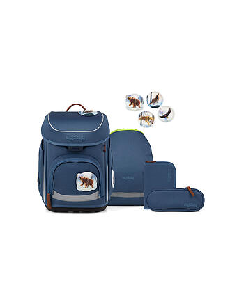 ERGOBAG | Schultaschen Set 5tlg CUBO  SchneeBärstöber