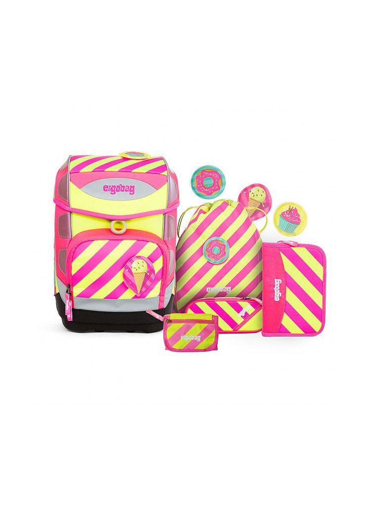 ERGOBAG Schultaschen-Set 6-tlg- Cubo - StrahleBär NEO Edition