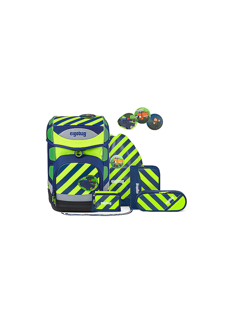 ERGOBAG Schultaschen Set 6tlg Cubo - IllumiBär