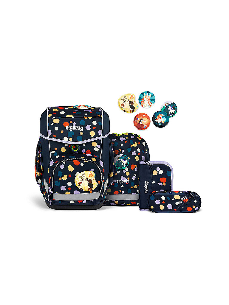 ERGOBAG Schultaschenset 5tlg CUBO - Bärnsteinhöhle – Ergobag