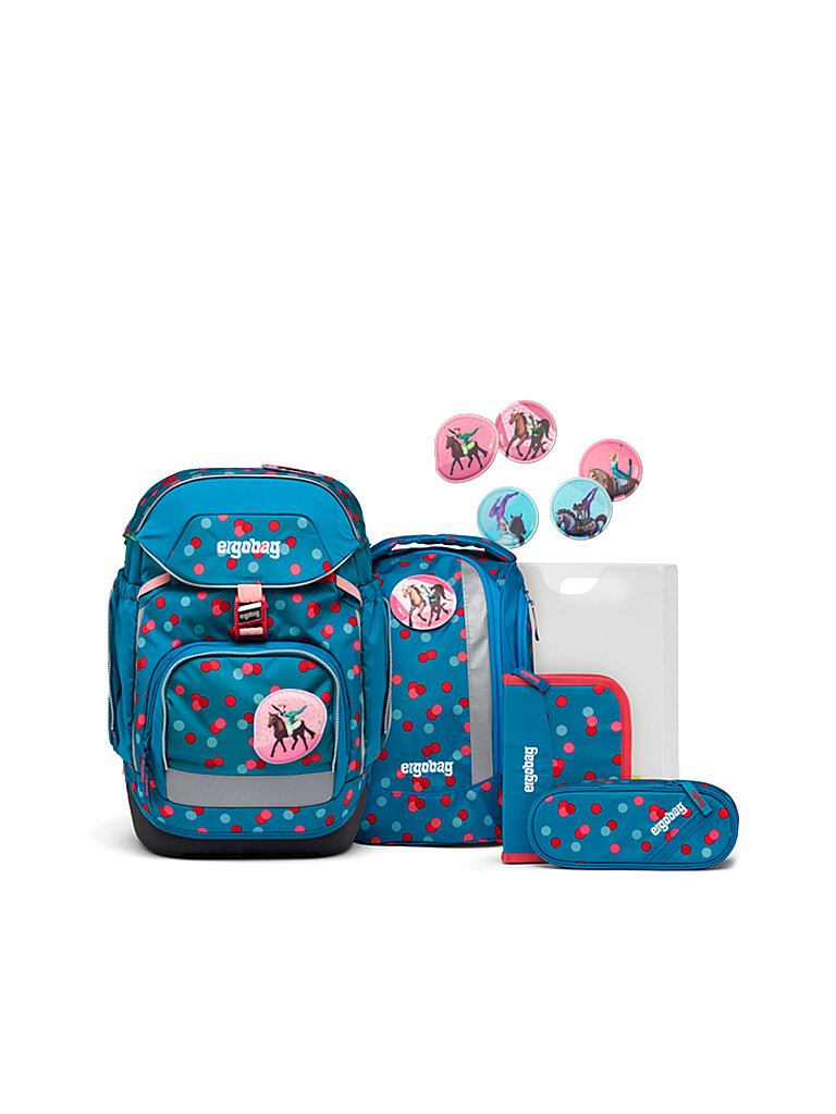 ergobag Maxi Schulrucksack SET 6tlg 2024 VoltiBär-VoltiBär