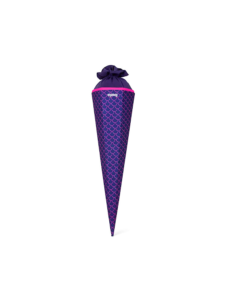 Schultüte 75 cm perlentauchbär pinke wellen