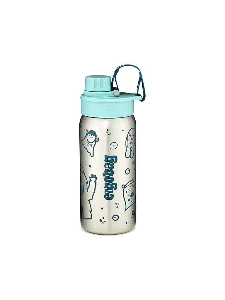 ERGOBAG Edelstahl Trinkflasche Petrol