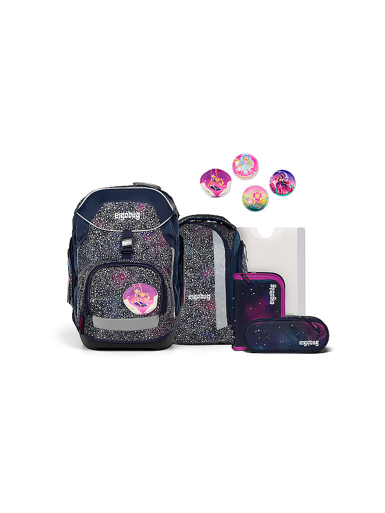 ergobag Pack SUPER REFLEX GLOW Edition SET 6tlg 2024 Bärlaxy-Bärlaxy
