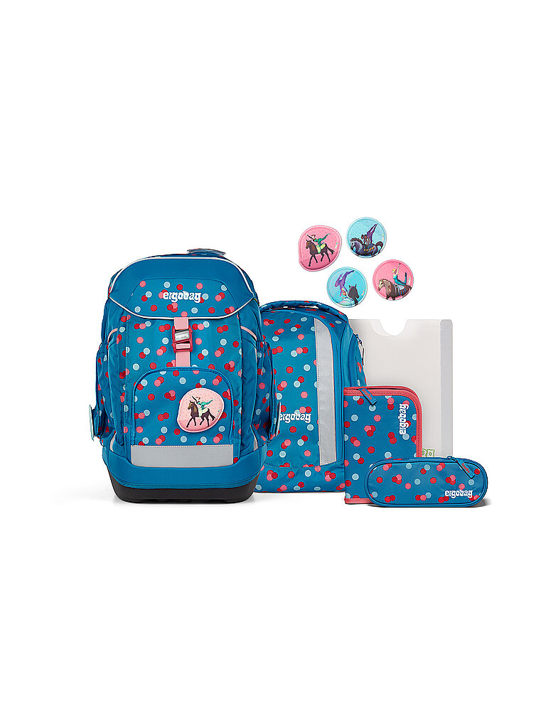 ergobag Maxi Schulranzen Set 6tlg 2024 VoltiBär-VoltiBär