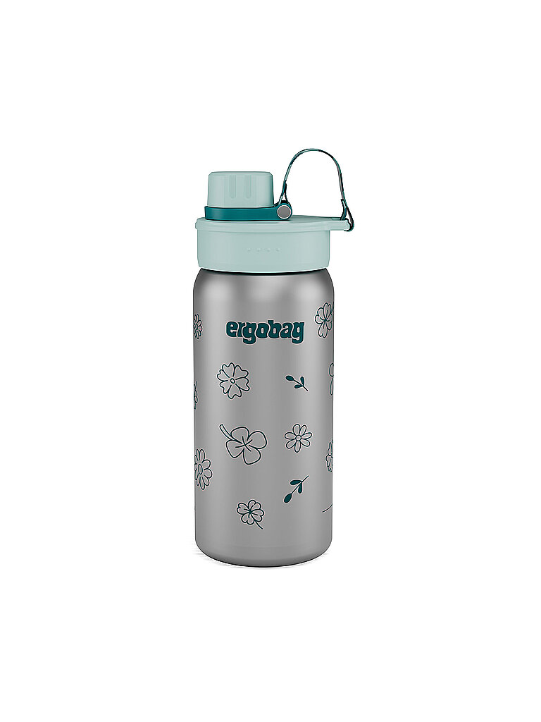 ergobag Edelstahl Trinkflasche, Kollektion 2026 Blumen