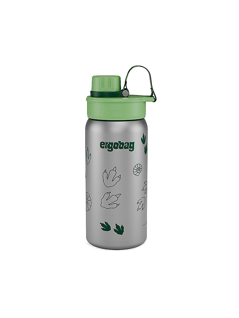 ergobag Edelstahl Trinkflasche, Kollektion 2026 Dschungel