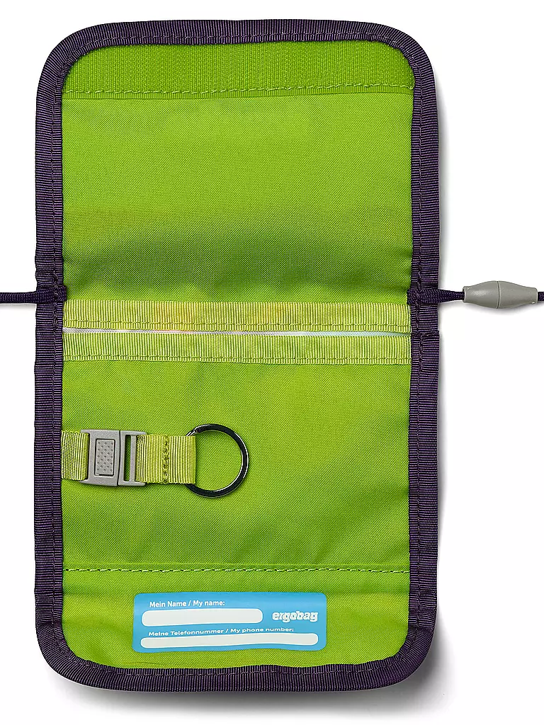 Der Bär Auf Dem Försterball ERGOBAG Brustbeutel - Am Bär Zonas lila