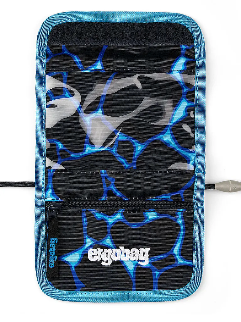 ERGOBAG | Brustbeutel Bärassic Garden | Schwarz