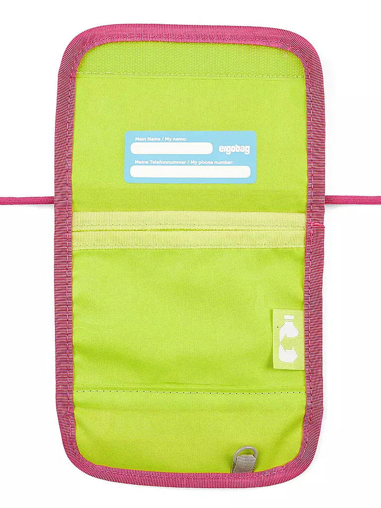 ergobag Brustbeutel MondzauBär rosa 0,3 x 1 x 10 cm