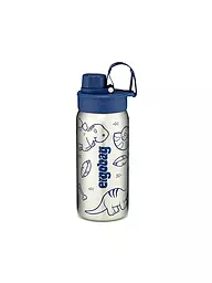 ERGOBAG | Edelstahl Trinkflasche  Lila | dunkelblau