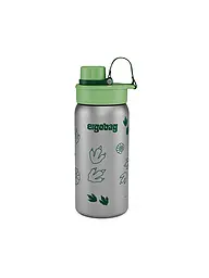 ERGOBAG | Edelstahl Trinkflasche Gewitter  | Silber