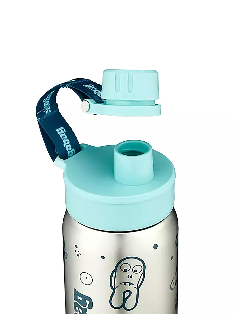 ERGOBAG | Edelstahl Trinkflasche Petrol | grün