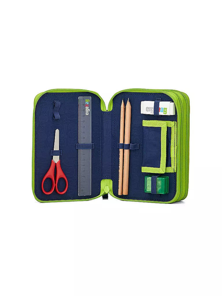 ERGOBAG | Federpenal - Maximäppchen SpitzenreitBär | dunkelblau