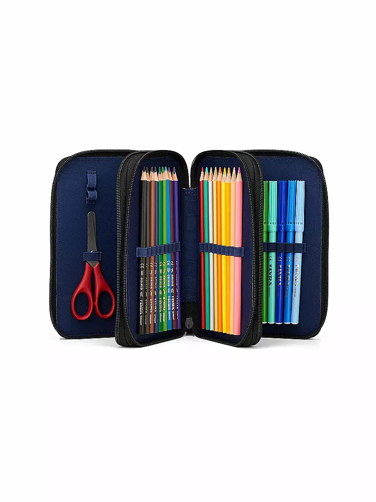 ERGOBAG | Federpenal - Maximäppchen Super ReflektBär | schwarz