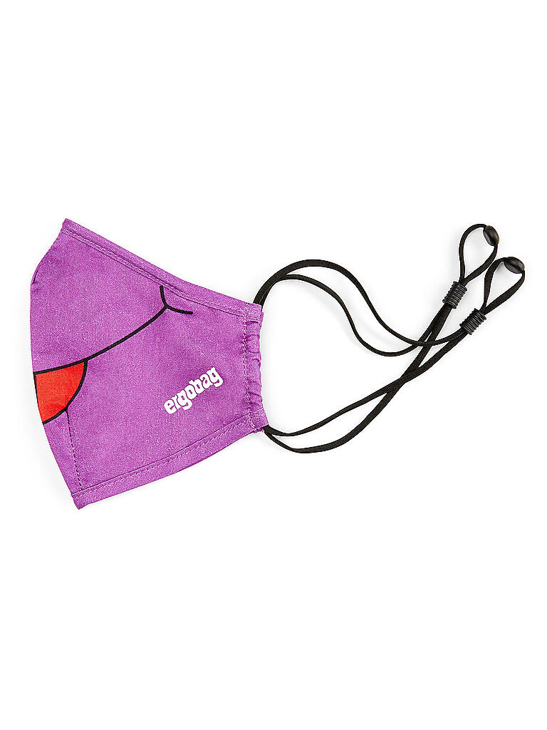 ERGOBAG | Kinder Mund-Nasen-Maske | lila