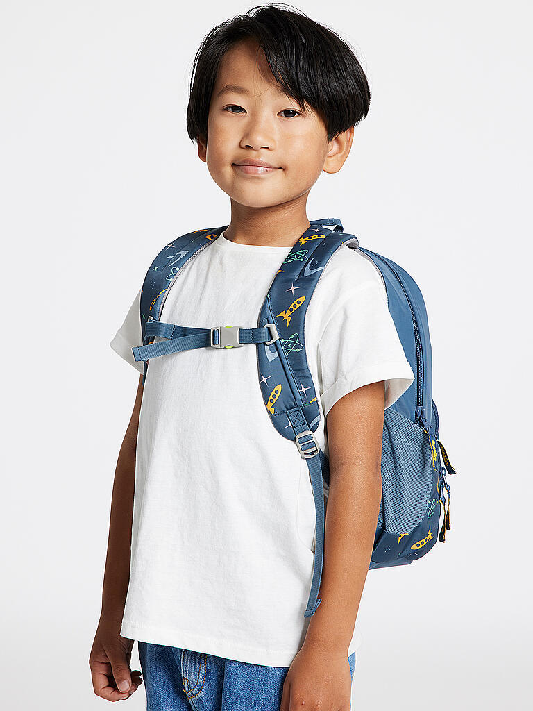 ERGOBAG | Kinder Rucksack Ease L - BärGold | petrol