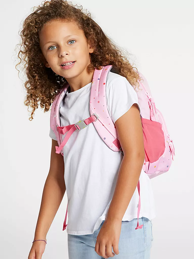 ERGOBAG | Kinder Rucksack Ease Large Bärnadette | rosa