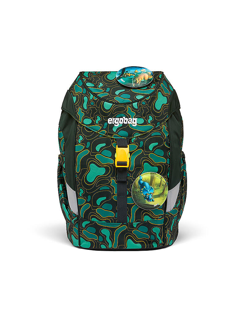 ERGOBAG | Kinder Rucksack Mini - TriBäratops | schwarz