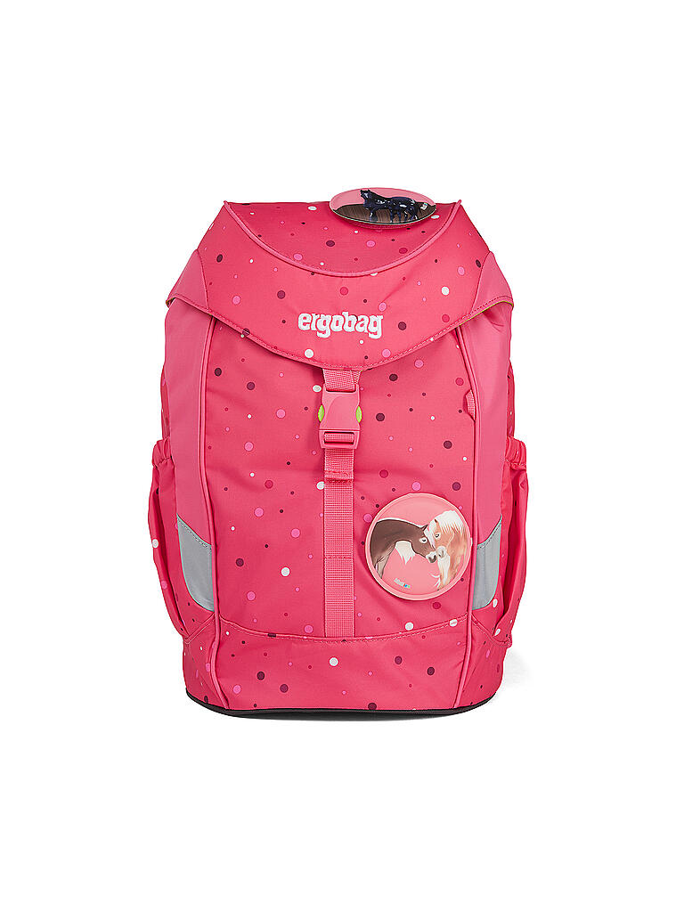 ERGOBAG | Kinder Rucksack Mini - Urlaub auf dem ReitBärhof | rosa
