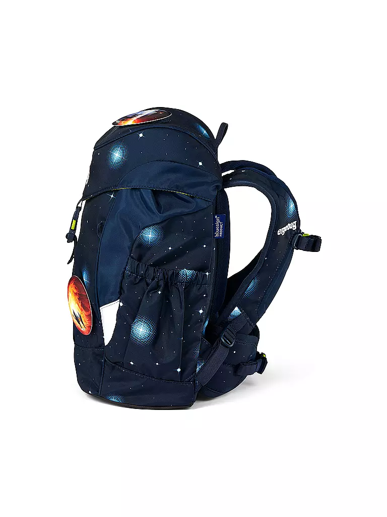 ERGOBAG | Kinder Rucksack Mini Galaxy - KoBärnikus  | dunkelblau