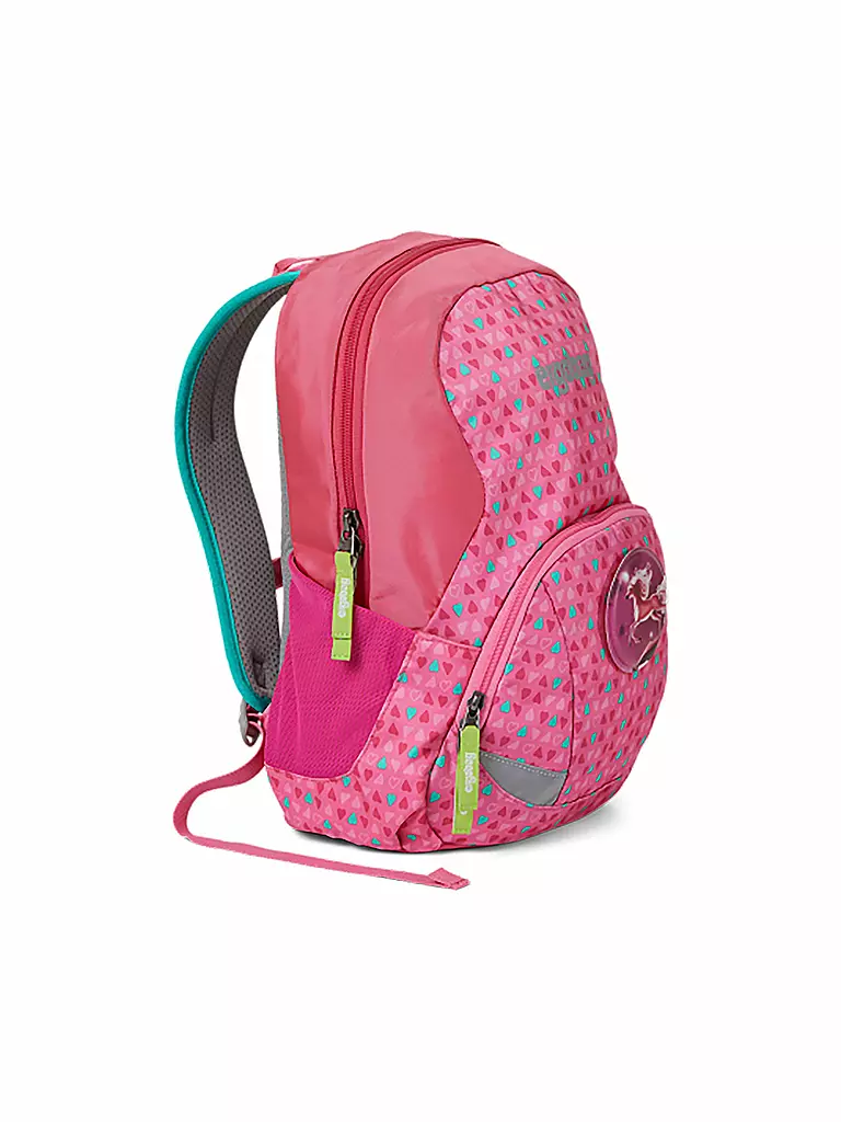 ERGOBAG | Kinder-Rucksack "Ease S - Konfetti" | rosa