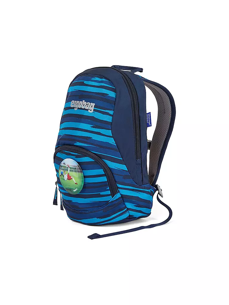 ERGOBAG | Kinder-Rucksack "Ease S - Stürmer" | blau