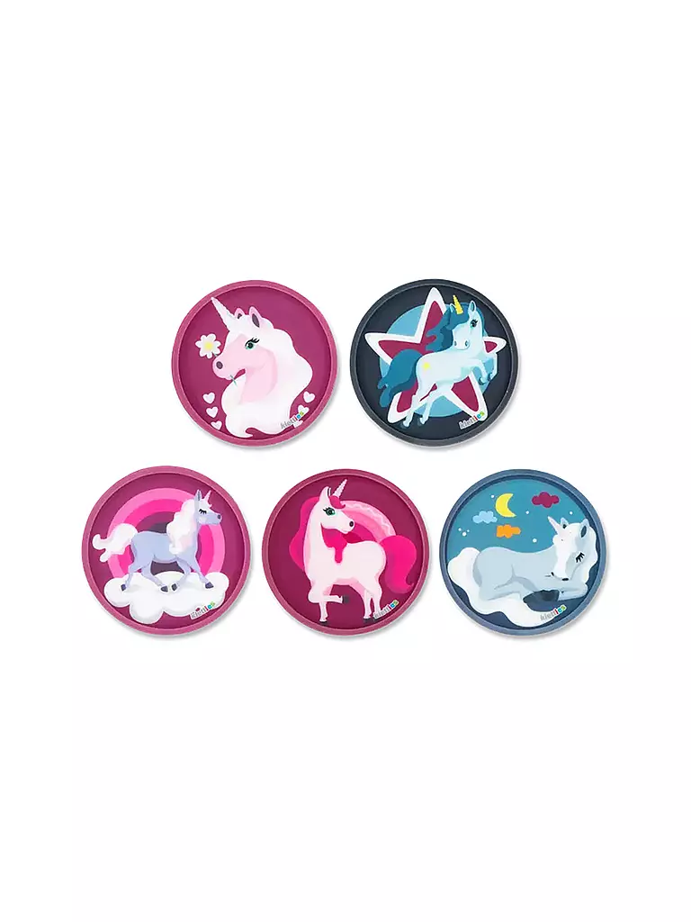 ERGOBAG | Kletties - Set 5tlg. Einhörner  | Bunt