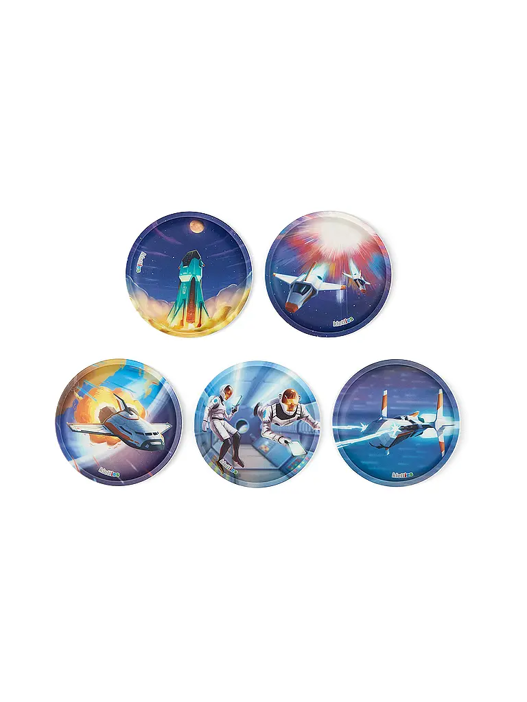 ERGOBAG | Kletties - Set 5tlg. Sternenschlacht | Bunt