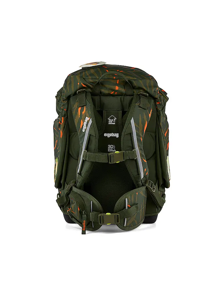 ERGOBAG | Schulrucksack Set 6tlg Pack ExBärdition | Schwarz