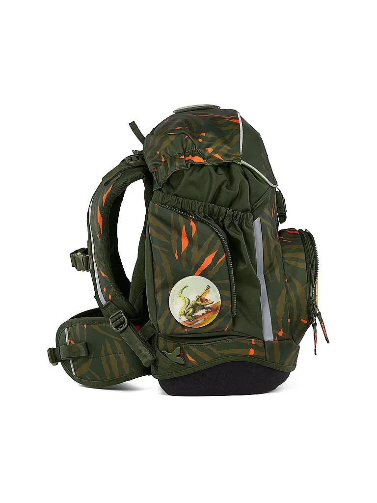 ERGOBAG | Schulrucksack Set 6tlg Pack ExBärdition | Schwarz