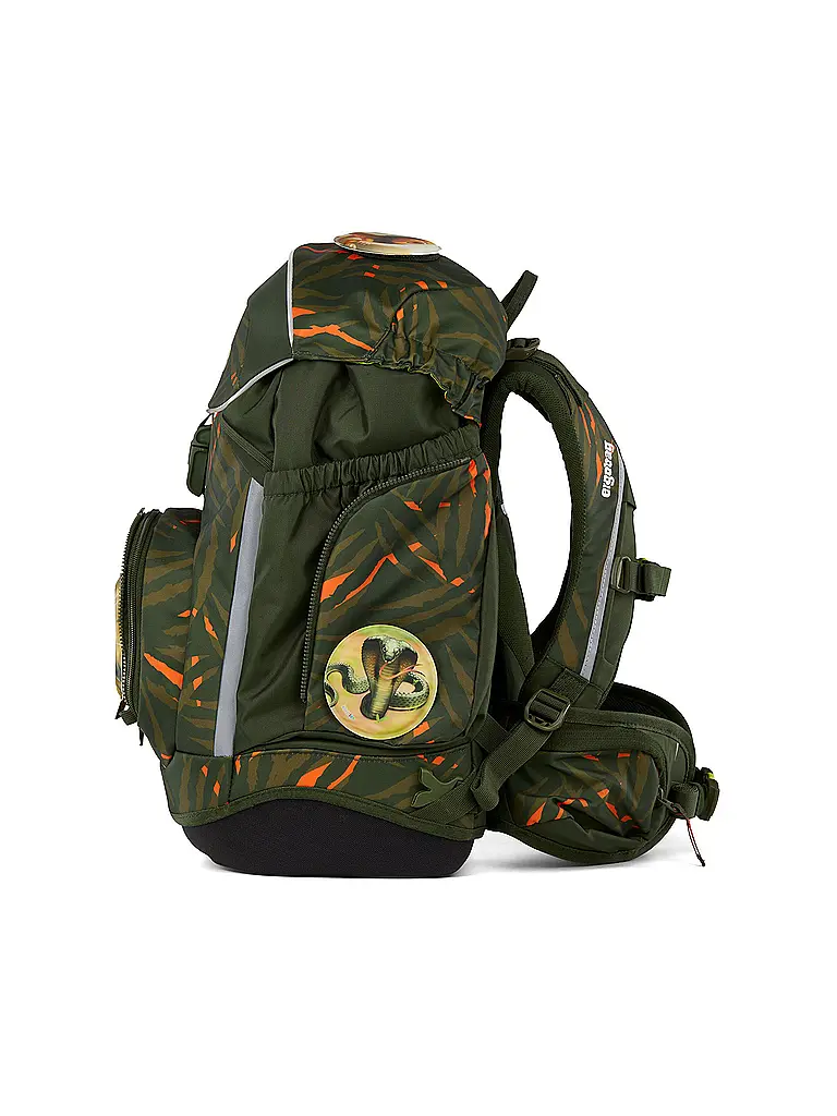 ERGOBAG | Schulrucksack Set 6tlg Pack ExBärdition | Schwarz