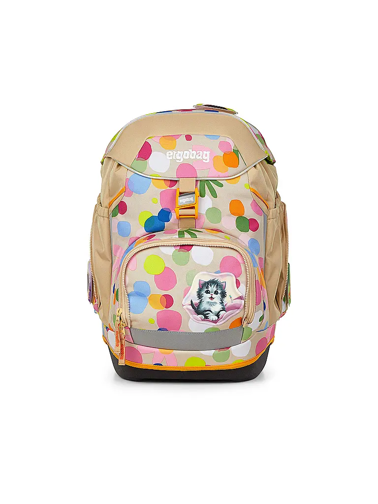 ERGOBAG | Schulrucksack Set 6tlg Pack Flower PowBär 2026 | Beige