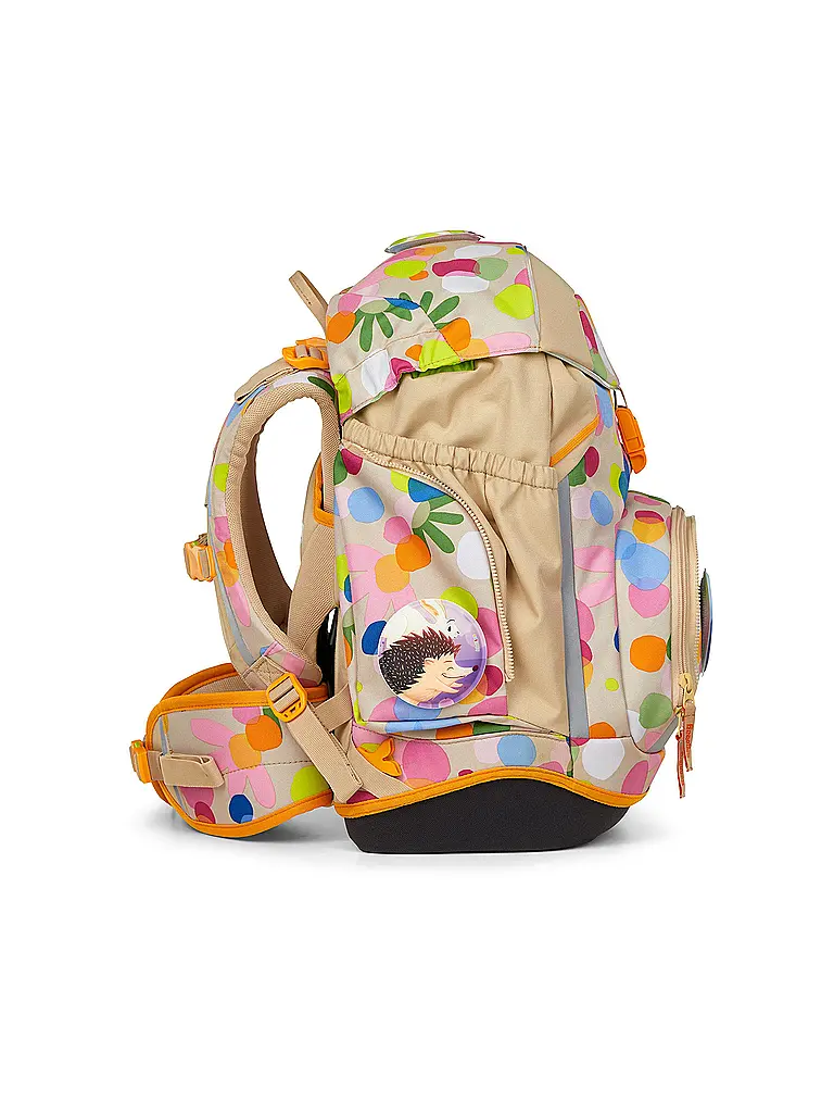 ERGOBAG | Schulrucksack Set 6tlg Pack Flower PowBär 2026 | Beige