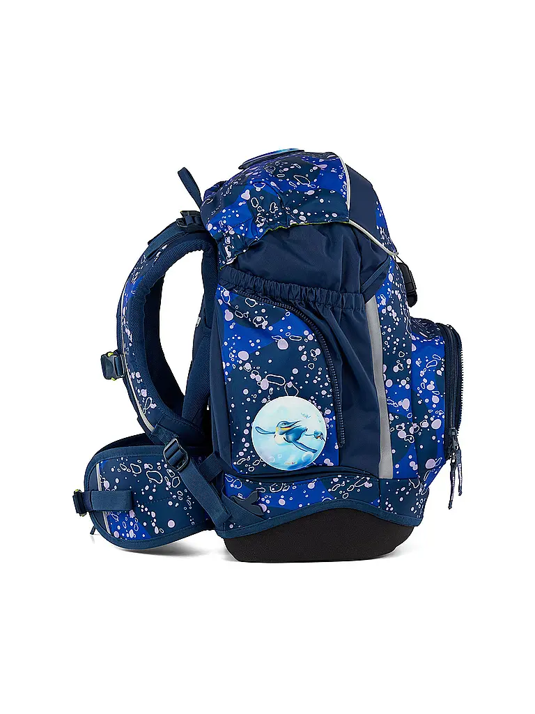 ERGOBAG | Schulrucksack Set 6tlg Pack OzeanBärwohner | Lila