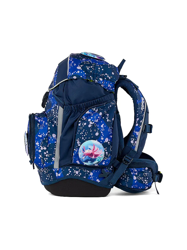 ERGOBAG | Schulrucksack Set 6tlg Pack OzeanBärwohner | Lila