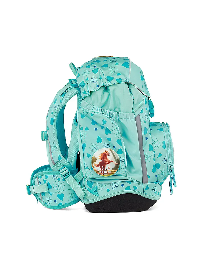 ERGOBAG | Schulrucksack Set 6tlg Pack ReitBärtraum | Türkis