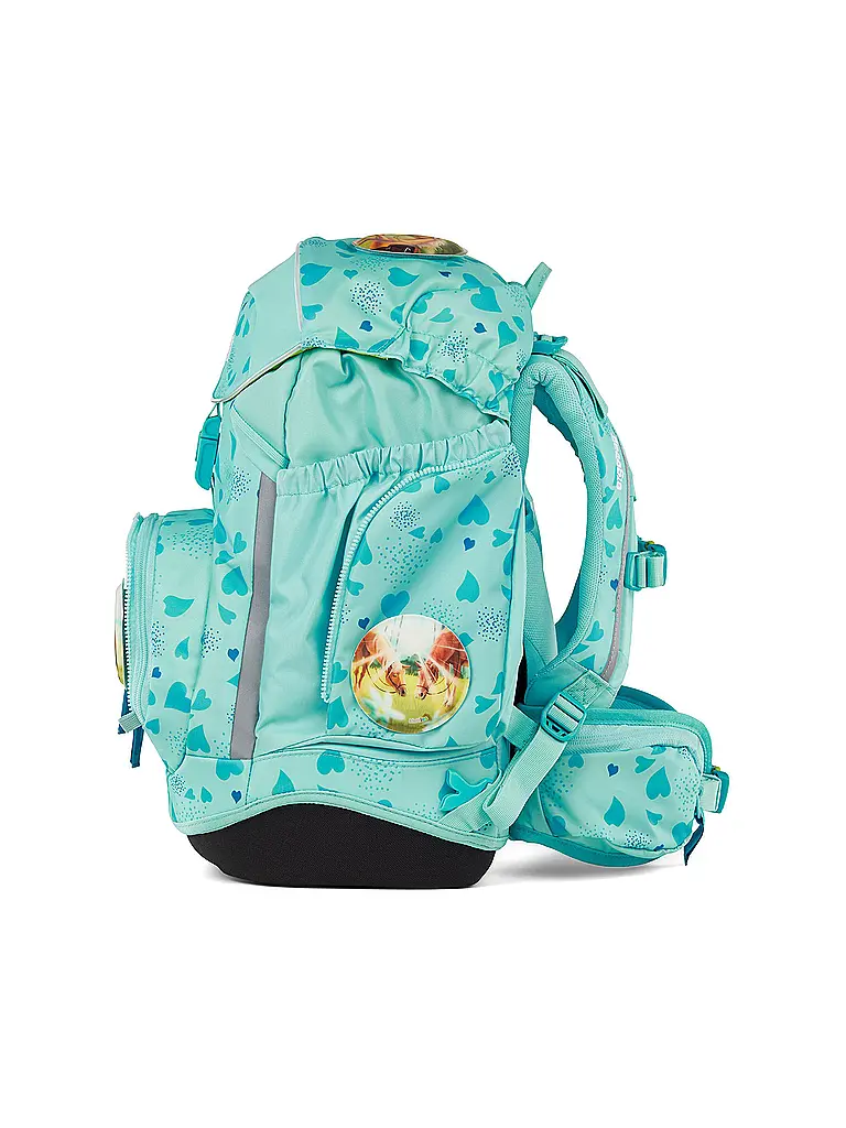 ERGOBAG | Schulrucksack Set 6tlg Pack ReitBärtraum | Türkis