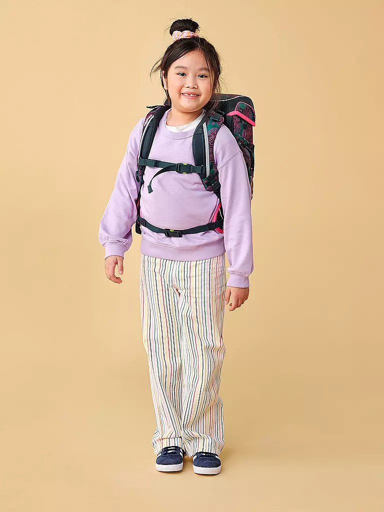 ERGOBAG | Schulrucksack-Set 5tlg. Cubo KorallenBär  | schwarz