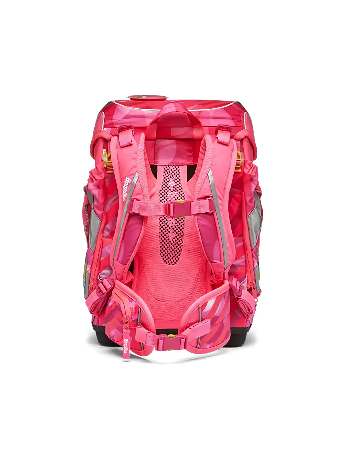 ERGOBAG | Schulrucksack-Set 5tlg. Cubo Kunterbuntes Einhorn | pink