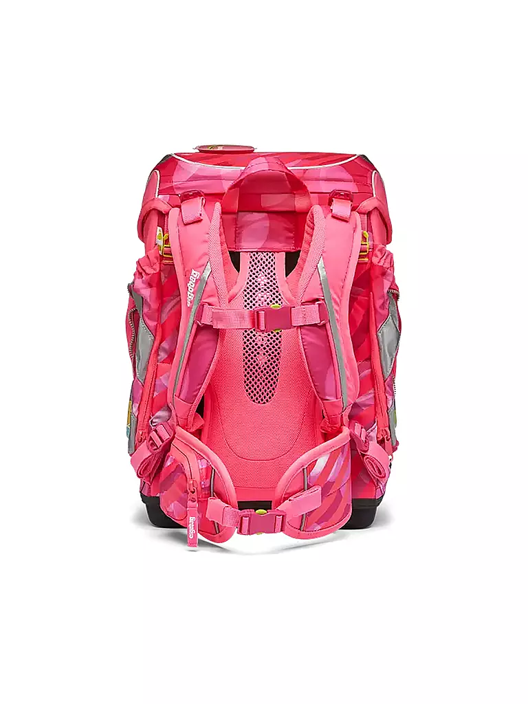 ERGOBAG | Schulrucksack-Set 5tlg. Cubo Kunterbuntes Einhorn | pink