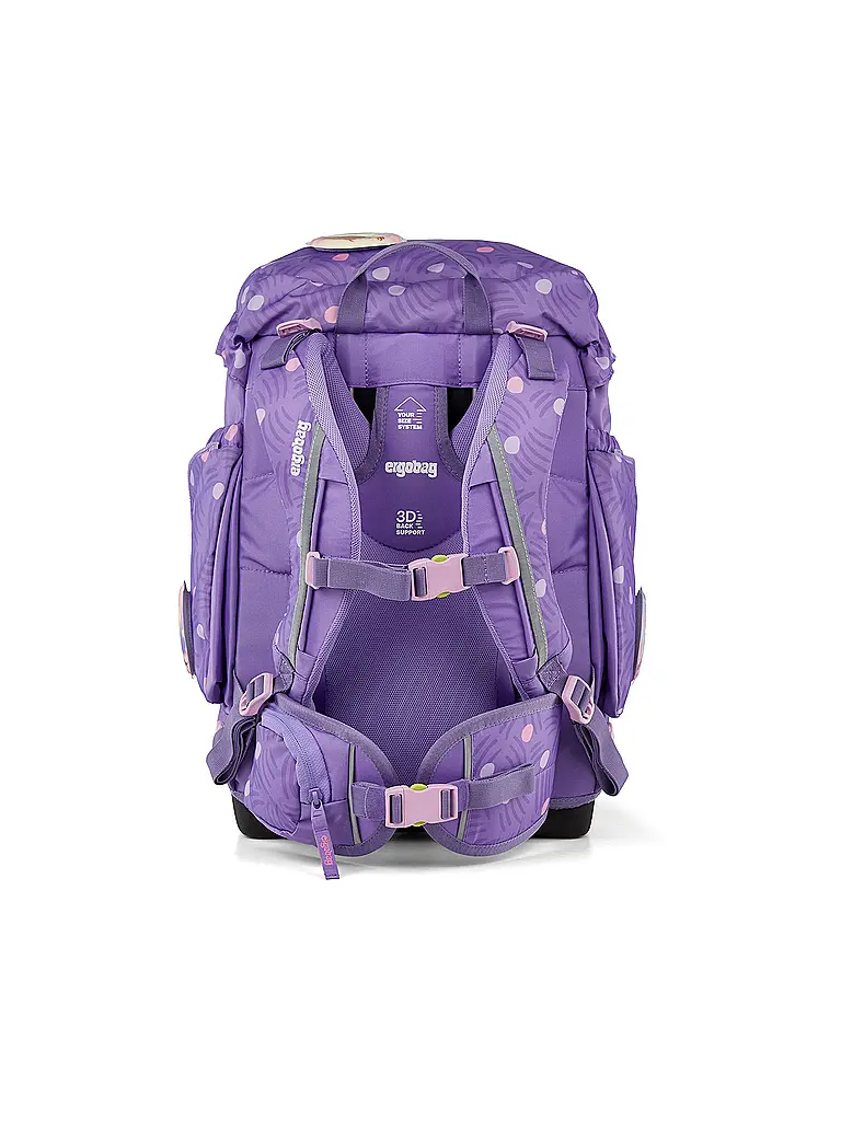 ERGOBAG | Schulrucksack-Set 6tlg. Maxi PonyBäradies | Lila