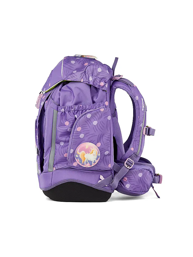 ERGOBAG | Schulrucksack-Set 6tlg. Maxi PonyBäradies | Lila