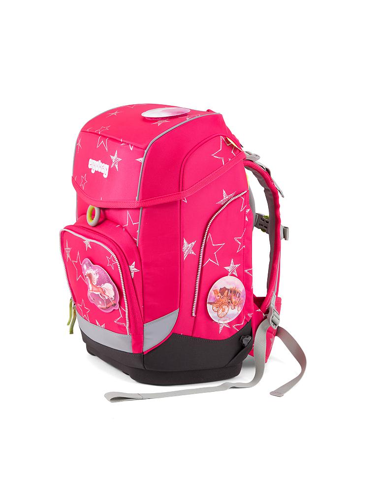 ERGOBAG Schultasche Set 5tlg. "Cubo CinBärella" pink