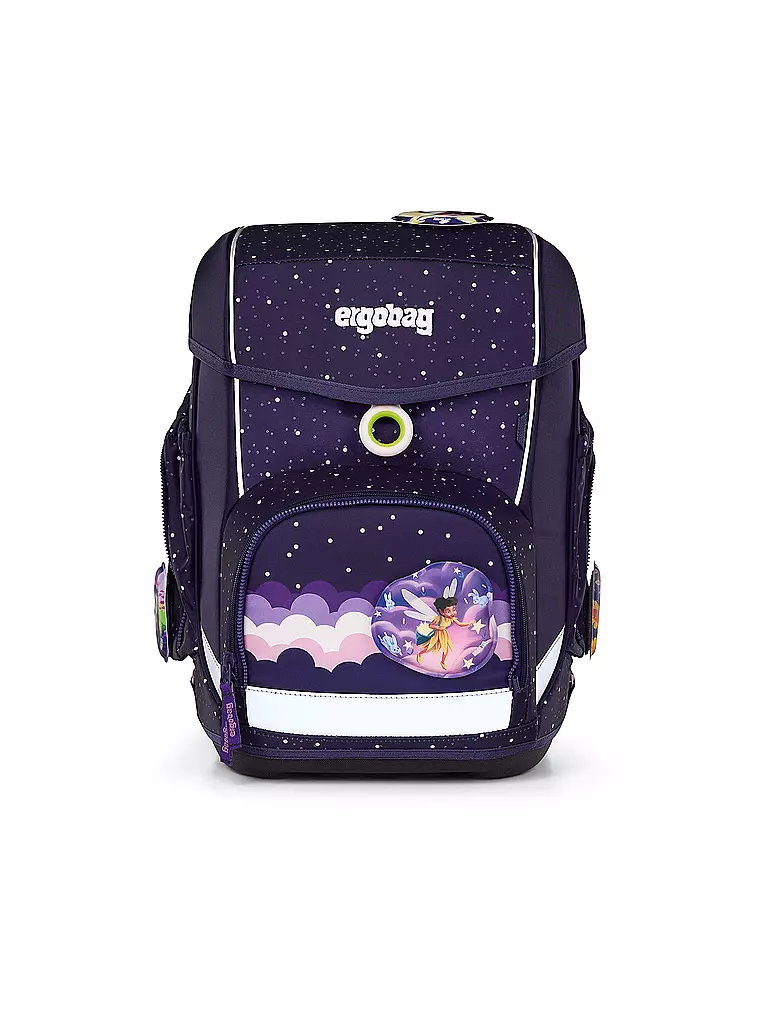 ERGOBAG | Schultasche Set 5tlg AmBärzonas CUBO Neo | dunkelblau