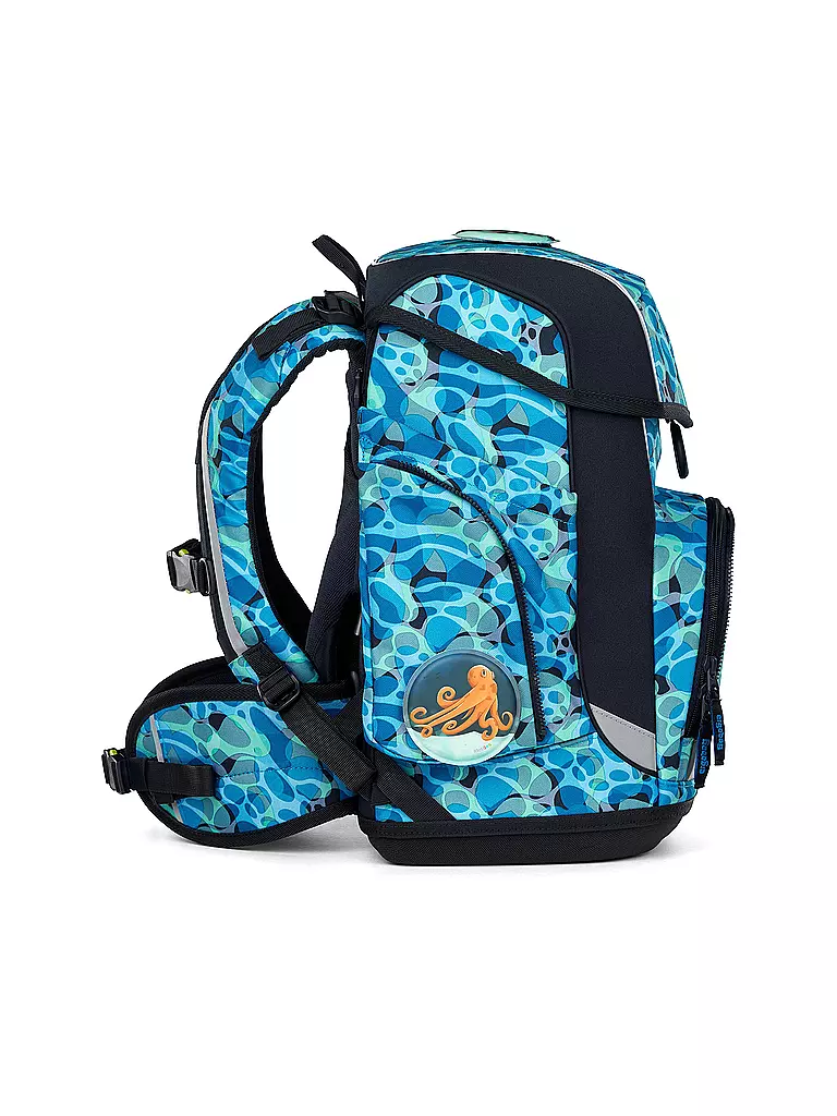 ERGOBAG | Schultasche Set 5tlg CUBO AbtauchBär | blau