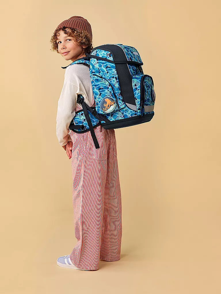 ERGOBAG | Schultasche Set 5tlg CUBO AbtauchBär | blau
