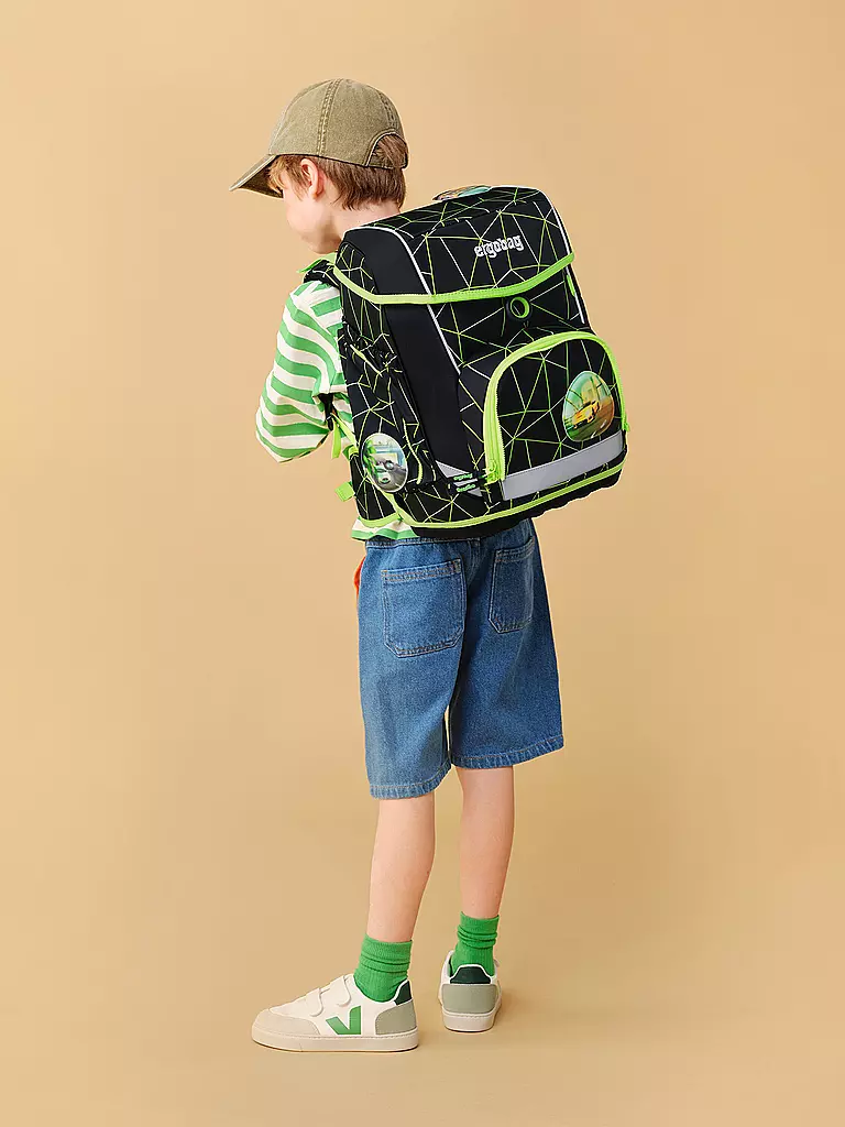 ERGOBAG | Schultasche Set 5tlg CUBO CyBär Race | bunt