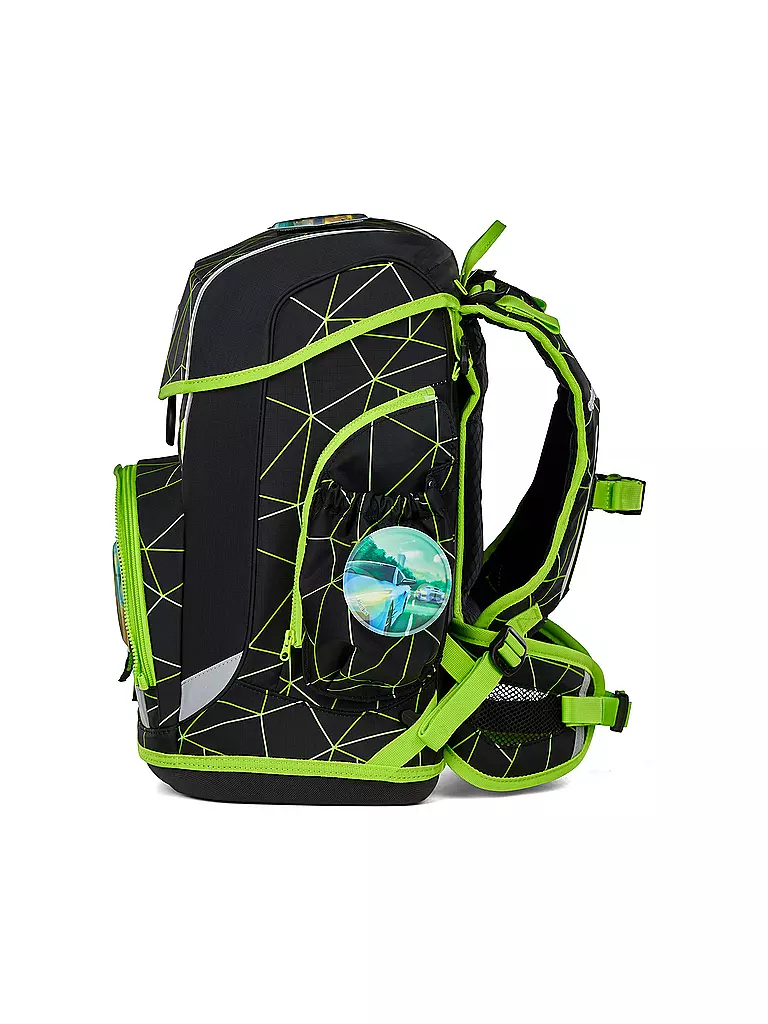 ERGOBAG | Schultasche Set 5tlg CUBO LIGHT CyBär Race | bunt