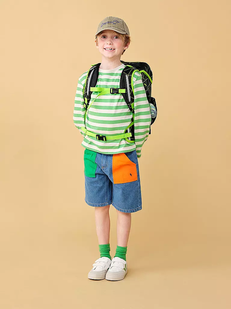 ERGOBAG | Schultasche Set 5tlg CUBO LIGHT CyBär Race | bunt